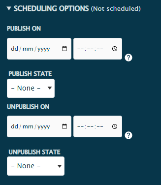  Thanks to scheduling options, we can plan the publication of our article for any suitable date. 