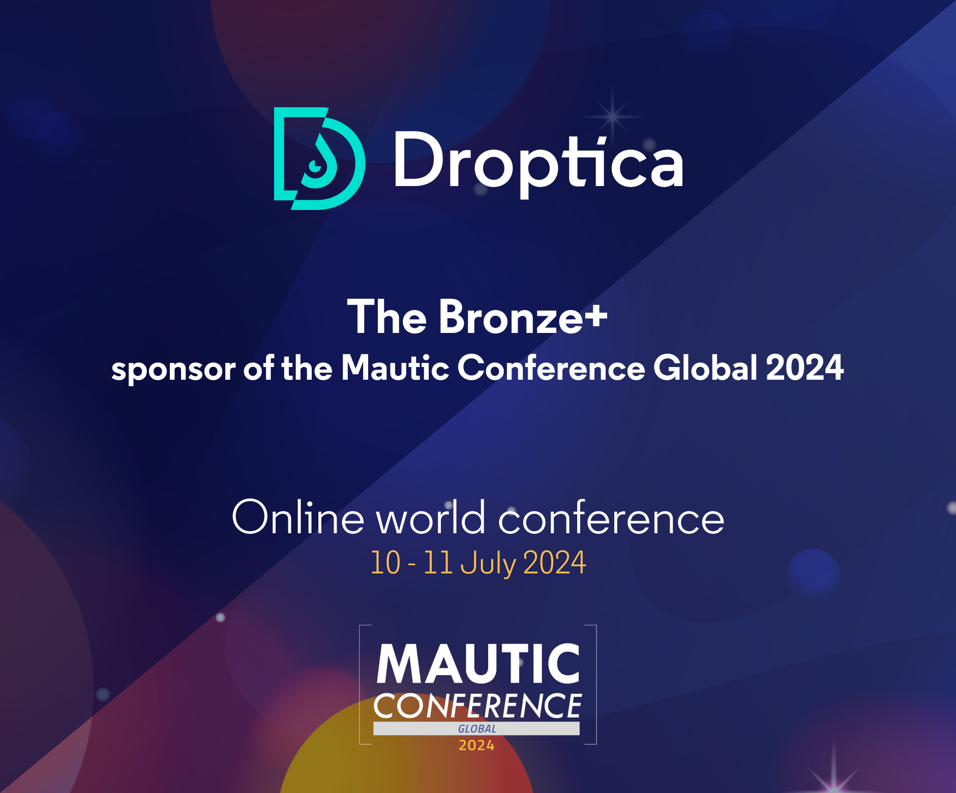 Droptica will once again participate in the Mautic Conference Global 2024 as a Bronze+ sponsor.