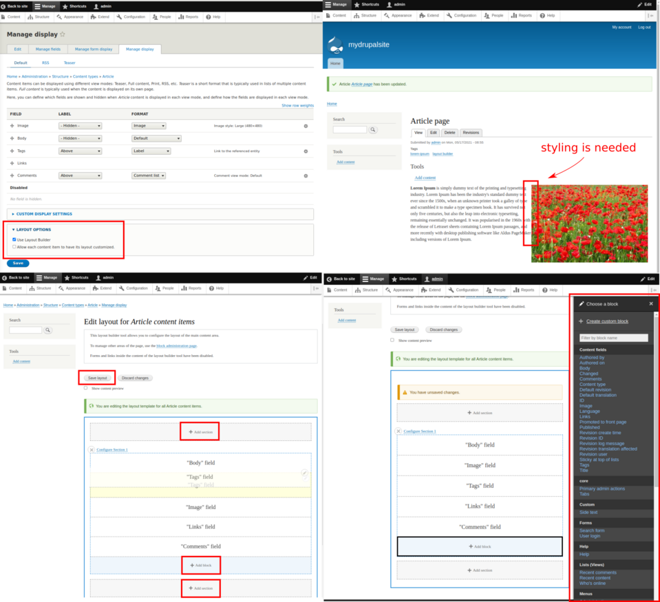 How to Create a Drupal Landing Page? | Droptica