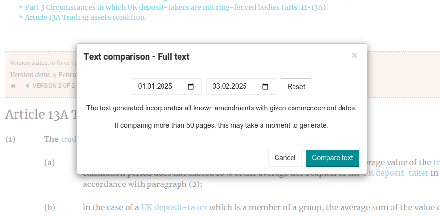 Module for content comparison created as part of Drupal custom development project