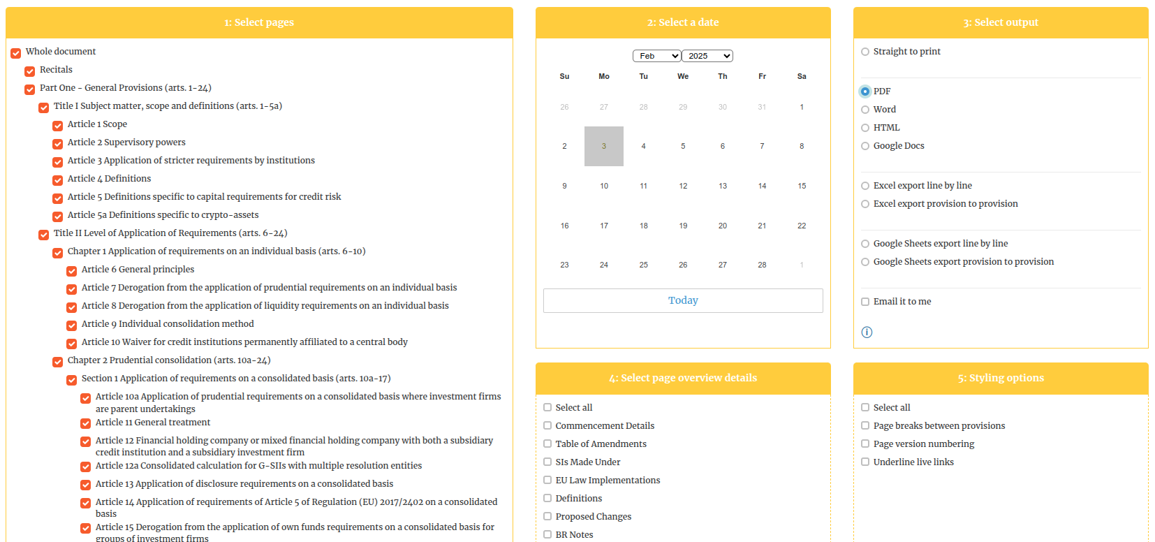 Example of Drupal custom development - module for generating documents